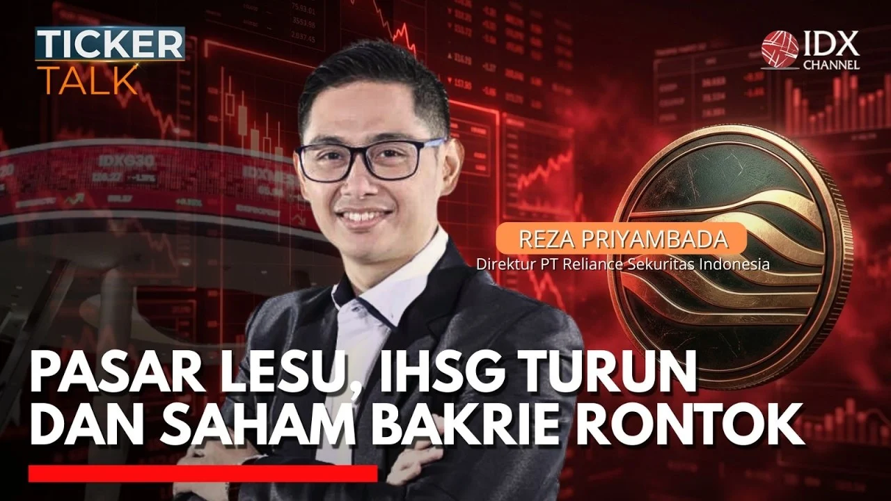 IHSG Turun Lagi, Saham Grup Bakrie Rontok