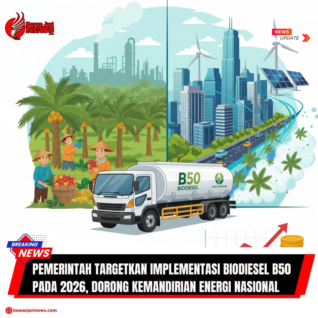 Indonesia Luncurkan Program Mandatori Biodiesel B50, Menuju Kedaulatan Energi Nasional