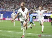 Inggris Menang Dramatis Atas Meksiko di Piala Dunia