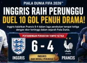 Inggris Raih Medali Perunggu Piala Dunia 2026 Setelah Mengalahkan Prancis 6-4