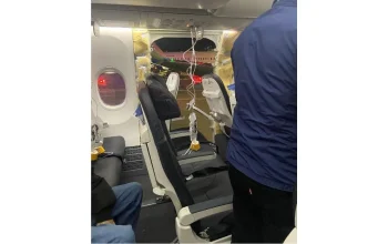 Insiden Mengerikan di Pesawat Ryanair: Penumpang Hampir Tersedot Keluar