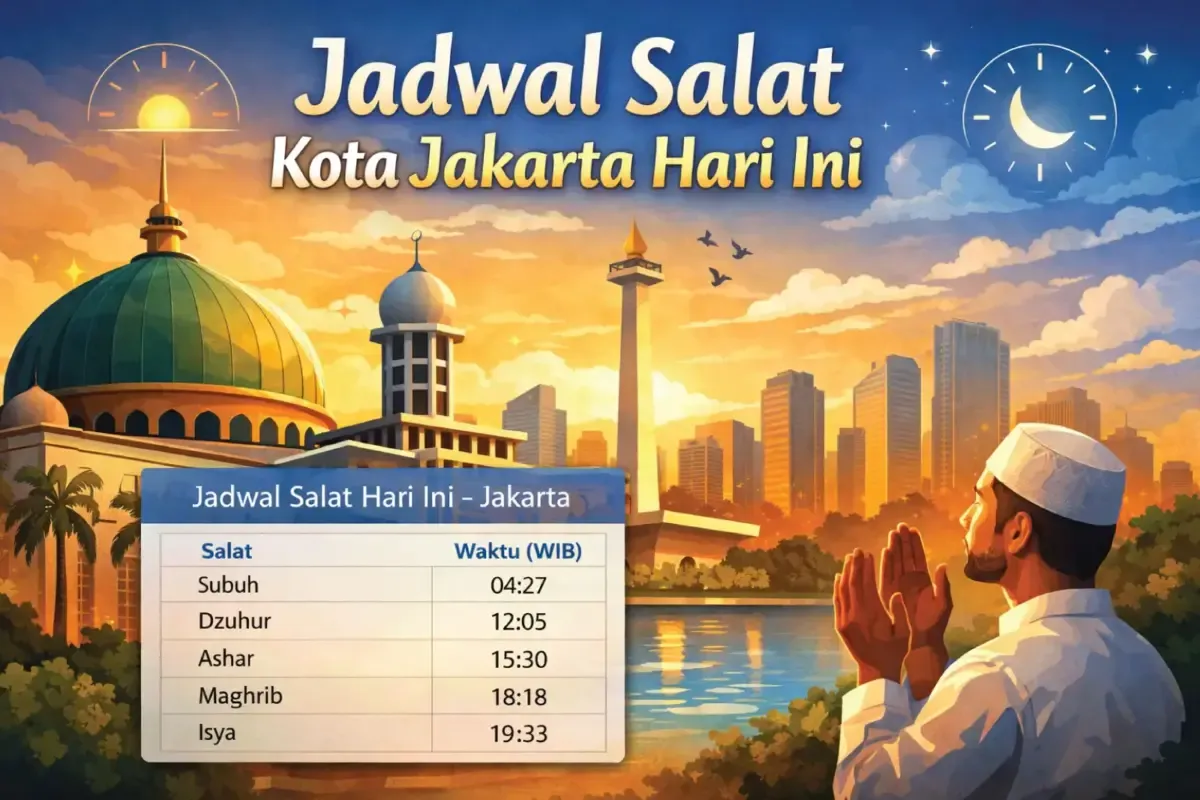 Jadwal Sholat Hari Ini: Informasi Terlengkap untuk Kota Besar di Indonesia