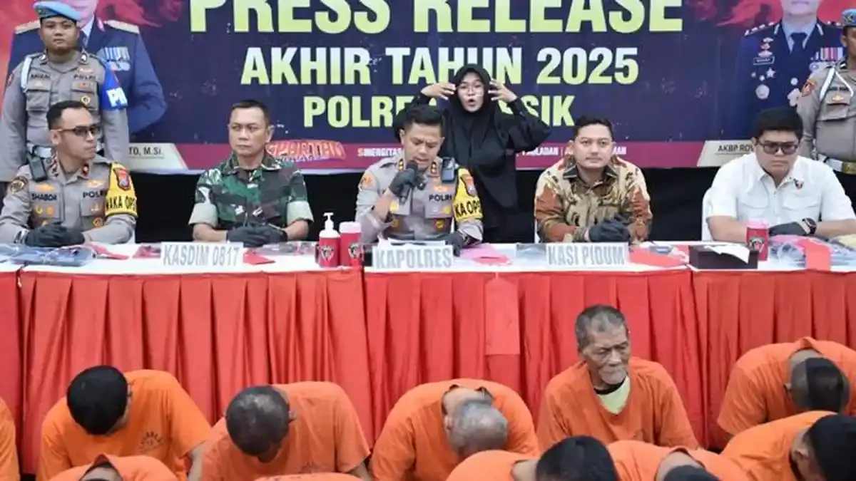 Jatanras Polisi Tangkap Pelaku Kejahatan, dari Pembunuhan hingga Penyebar Hoaks