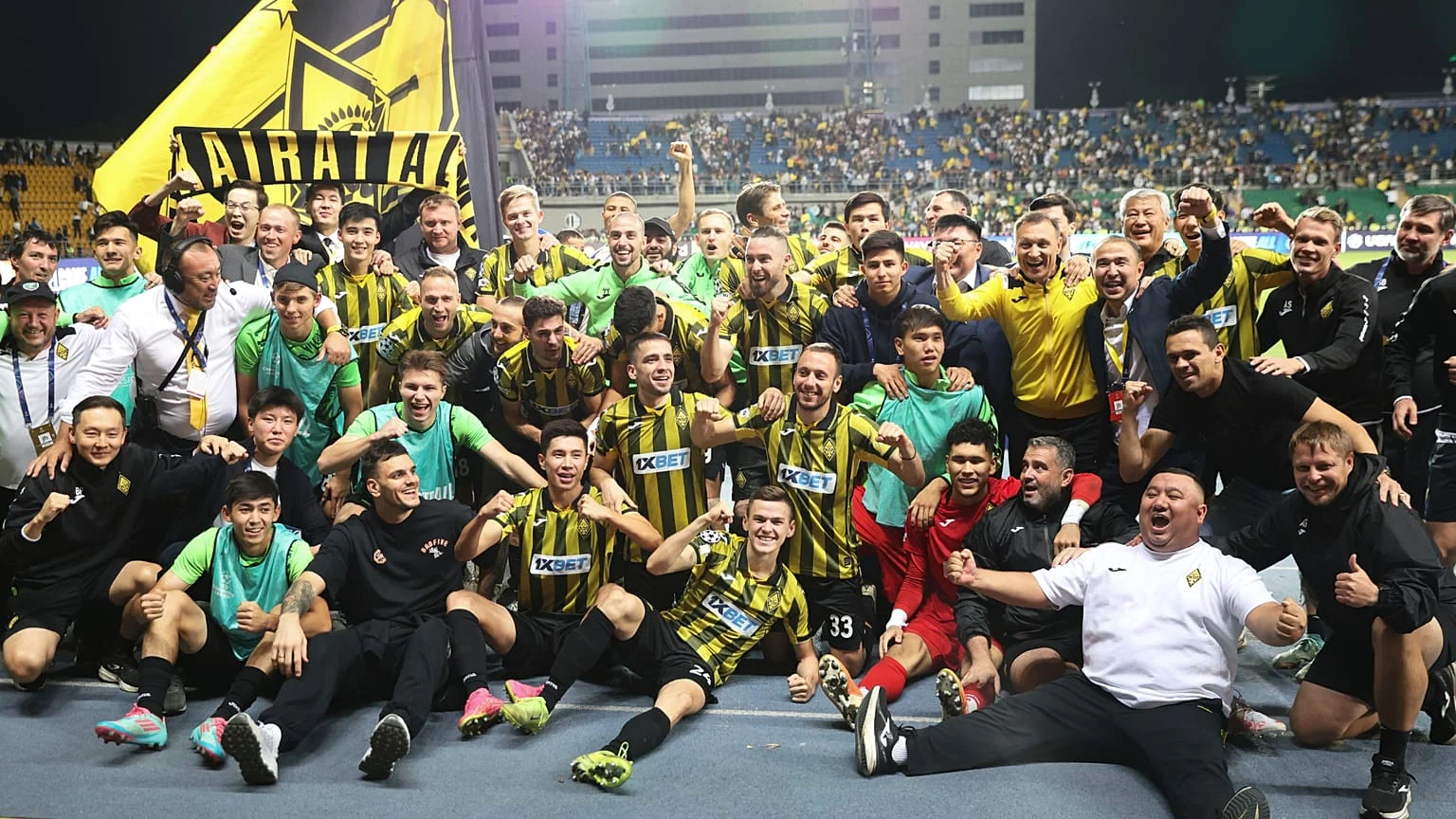 Kairat Almaty Siap Tantang Omonia di Liga Champions