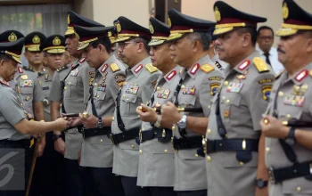 Kapolri Lantik Enam Kapolda Baru, Termasuk Kapolda Aceh