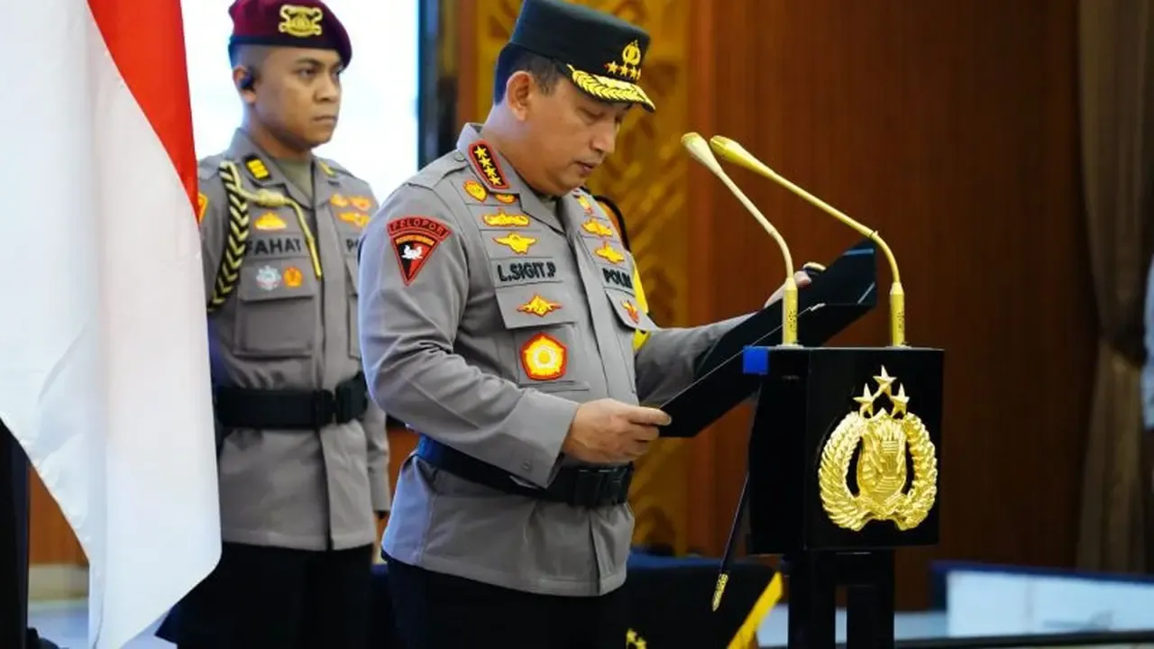 Kapolri Lantik Kakorlantas dan 6 Kapolda Baru, Bagian dari Pembinaan Karier dan Regenerasi Kepemimpinan