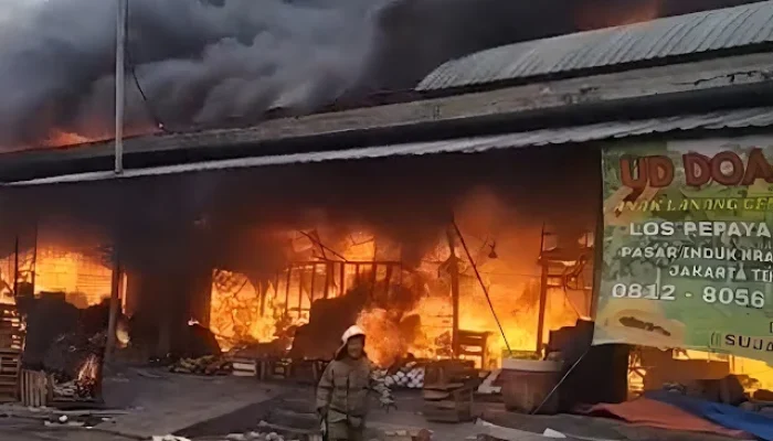 Kebakaran di Pasar: Insiden Kios Terbakar di Berbagai Daerah