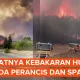 Kebakaran Hutan Melanda Perancis dan Spanyol, Lebih dari 200.000 Orang Mengungsi