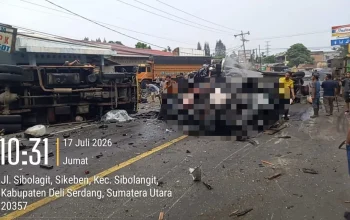 Kecelakaan Beruntun di Sibolangit: 4 Orang Tewas, 8 Lainnya Luka-Luka