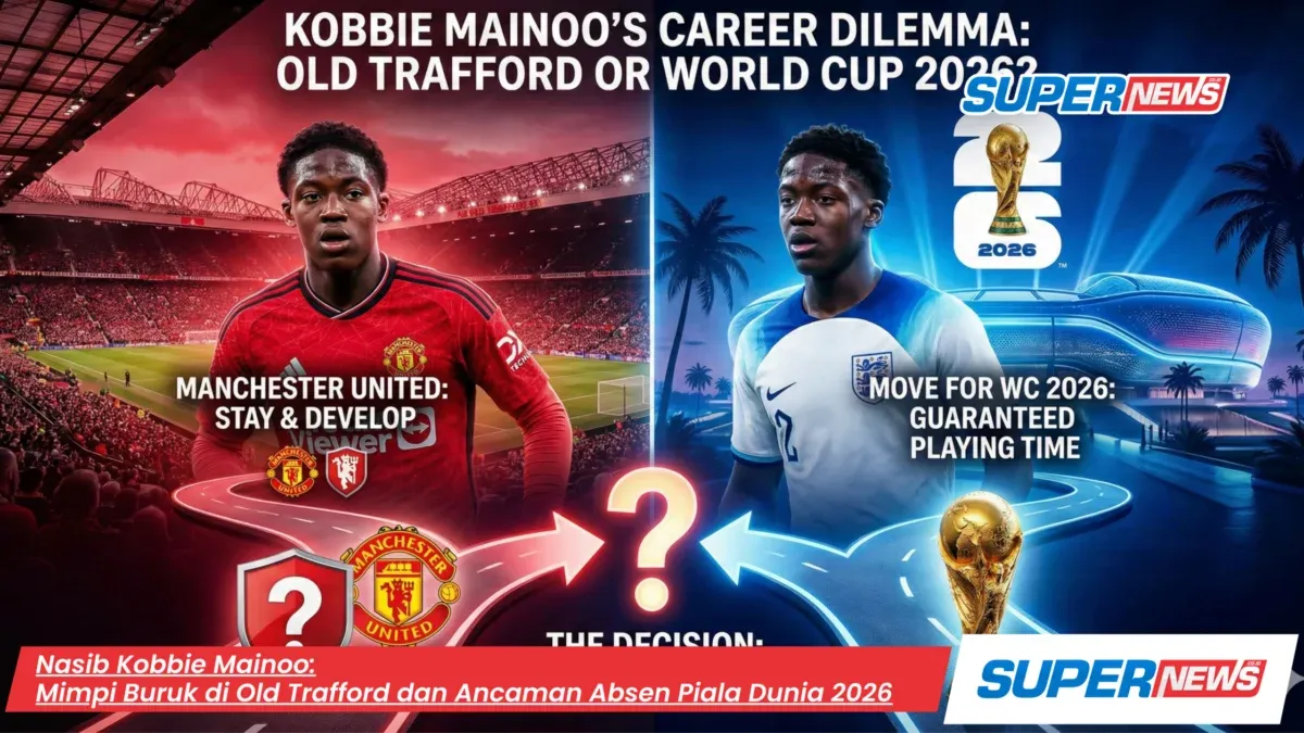 Kobbie Mainoo: Cedera dan Kesempatan yang Terlewatkan di Piala Dunia 2026