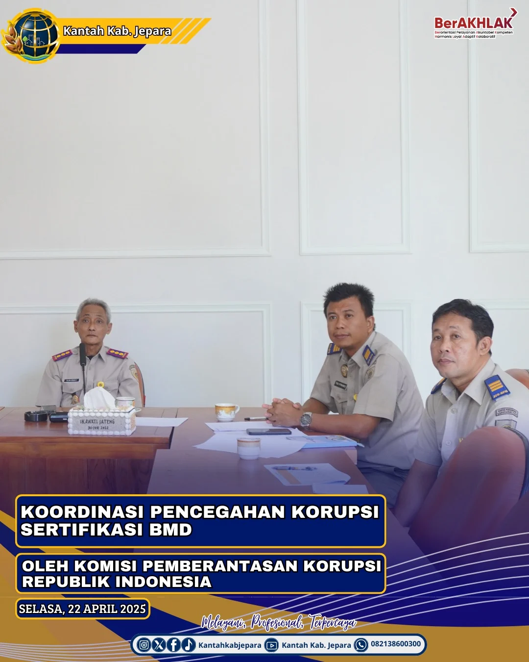 Komisi Pemberantasan Korupsi Republik Indonesia: Upaya Pencegahan Korupsi dan Penindakan