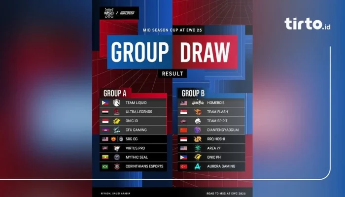 Kompetisi Esports SEA Premier League Season 1 dan Jadwal MSC MLBB di EWC Hari Ini 24 Juli 2026