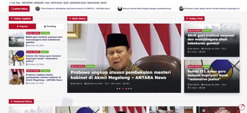 Kondisi Terkini dan Berita Pilihan Hari Ini