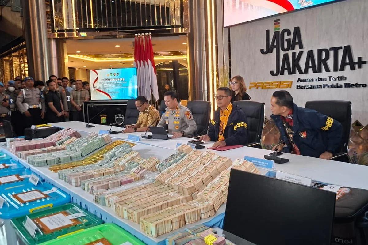 Konferensi Pers Polda Metro Jaya: Penanganan Kasus Korupsi dan Tindak Pidana Pencucian Uang