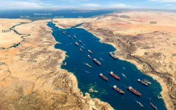 Laut Merah dan Selat Hormuz Dibayangi Ancaman, GASLOG SALEM Jadi Kapal LNG Pertama Lewati Laut Merah dalam 4 Bulan