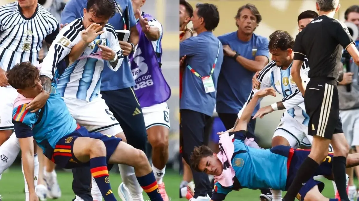 Leandro Paredes Terlibat Bentrokan Pasca Argentina Kalah dari Spanyol di Piala Dunia 2026