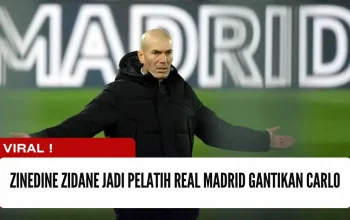 Madrid dan Perancis Dilanda Bencana Alam, Zinedine Zidane Jadi Pelatih Baru