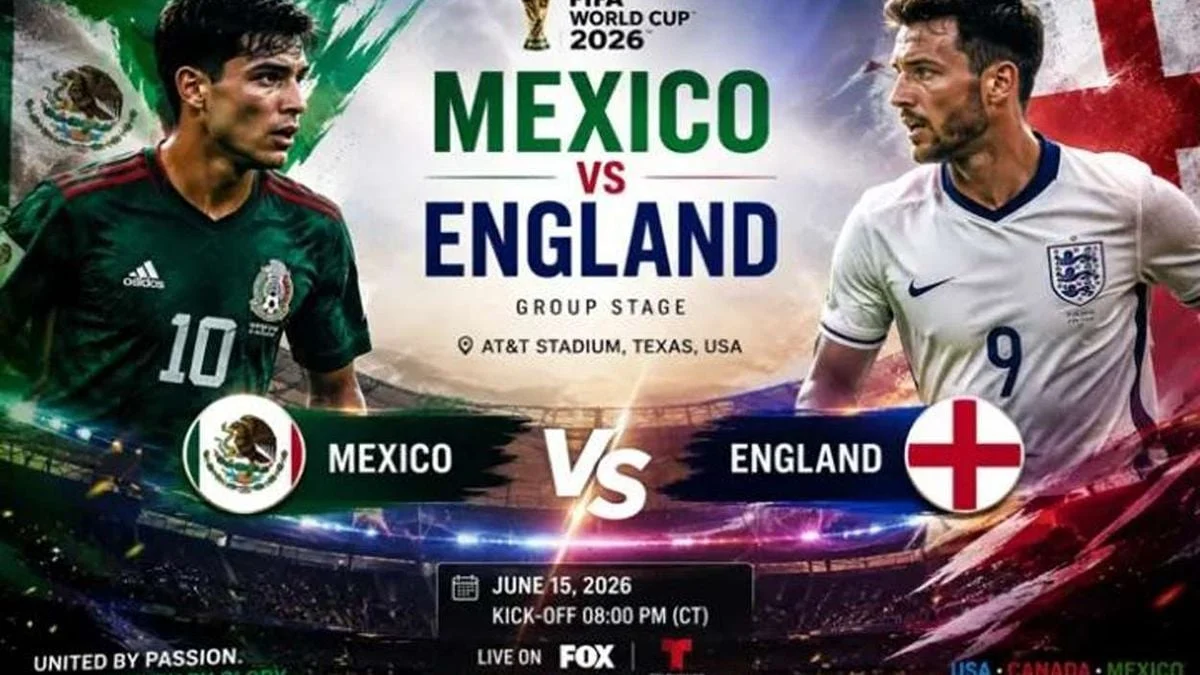 Meksiko vs Inggris: Pertarungan Sengit di Piala Dunia 2026
