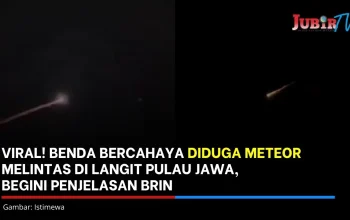 Meteor Besar Melintas Pulau Jawa: Fenomena Langka dan Penjelasan Ilmiah