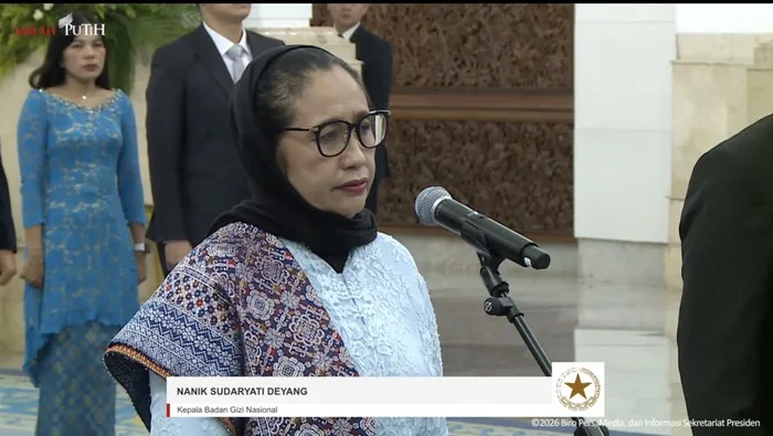 Nanik S Deyang Mundur dari Kepala BGN, Sudaryono Dilantik Sebagai Penggantinya
