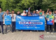 Nobar Bola Gembira, Wadah Silaturahmi dan Kebersamaan Masyarakat