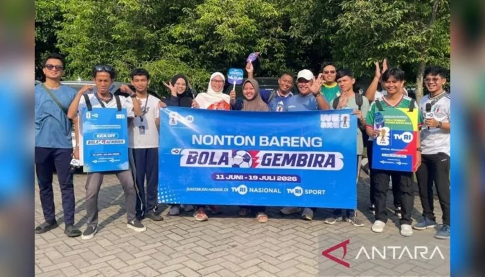 Nobar Bola Gembira, Wadah Silaturahmi dan Kebersamaan Masyarakat