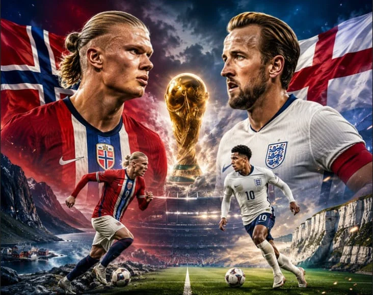 Norwegia vs Inggris di Piala Dunia 2026: Pertarungan Sengit Menuju Semifinal