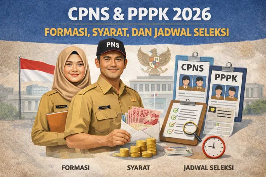 Pembukaan CPNS 2026 dan Persiapan Seleksi PPPK Sekolah Rakyat
