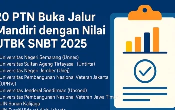 Pengumuman UMPTKIN 2026: Peluang Masuk PTN Melalui Jalur Mandiri Masih Terbuka
