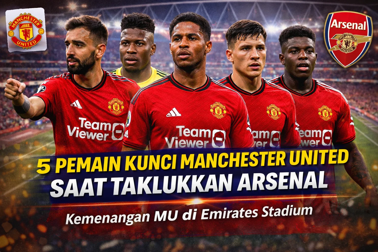 Perebutan Pemain Muda: Manchester United Ungguli Arsenal dalam Perebutan Manu Kone