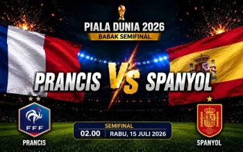 Pertandingan Sengit di Piala Dunia 2026: Spanyol vs Prancis Live