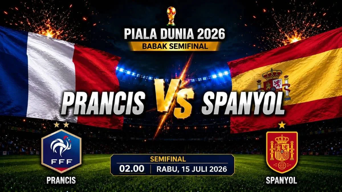 Pertandingan Sengit di Piala Dunia 2026: Spanyol vs Prancis Live
