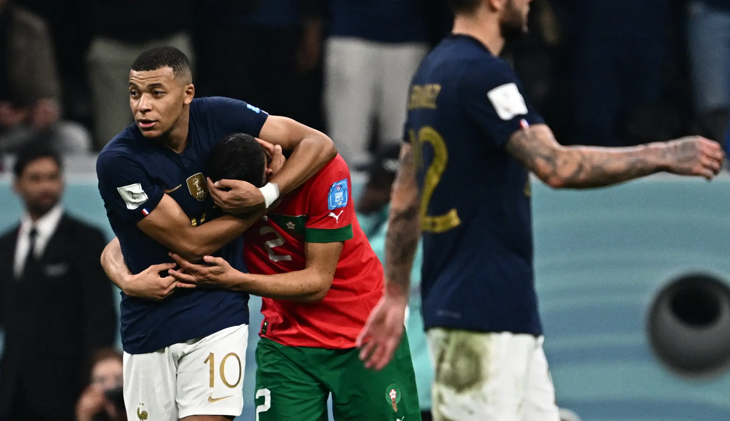 Pertarungan Sengit di Piala Dunia: Prancis vs Maroko Berakhir Imbang 0-0 di Babak Pertama