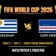 Pertarungan Sengit Uruguay vs Cape Verde di Piala Dunia 2026