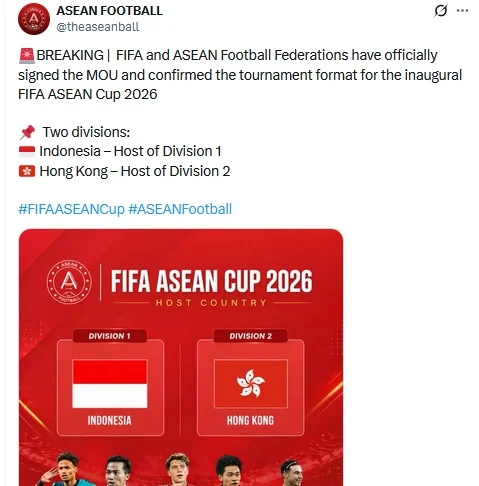 Piala AFF 2026: Indonesia Tuan Rumah FIFA ASEAN Cup 2026, Timnas Indonesia Gebuk Kamboja 5-1