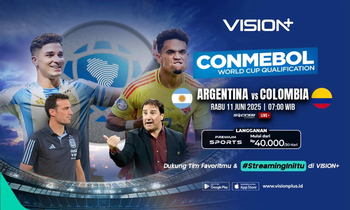 Piala Dunia 2026: Argentina vs Tanjung Verde dan Kolombia vs Ghana, Link Live Streaming dan Prediksi