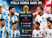 Piala Dunia 2026: Inggris vs Argentina, Siapa yang Akan Menghadapi Spanyol di Final?