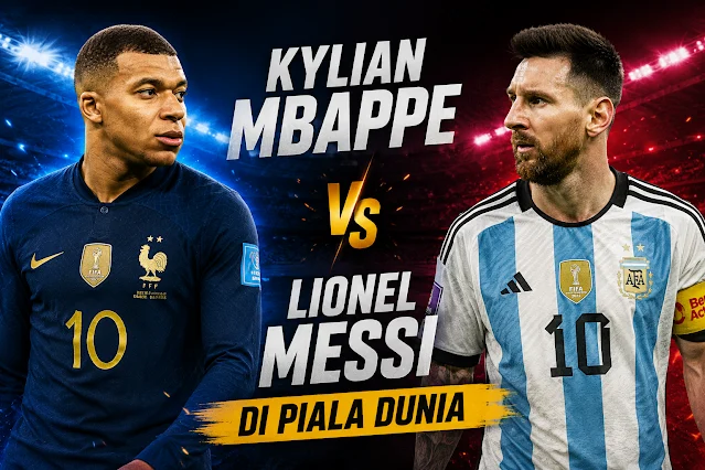 Piala Dunia 2026: Mbappe Salip Messi di Puncak Top Skor