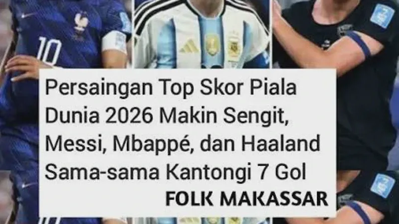 Piala Dunia 2026: Persaingan Sengit di Semifinal, Mbappe dan Messi Bersaing Ketat