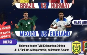Piala Dunia 2026: Streaming Langsung Meksiko vs Inggris, Brasil vs Norwegia, dan Link Live Lainnya