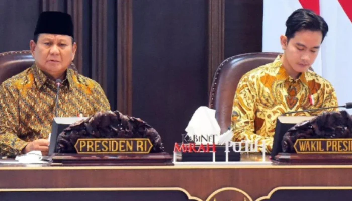 Prabowo dan Gibran: Klarifikasi Posisi Duduk di Sidang Kabinet