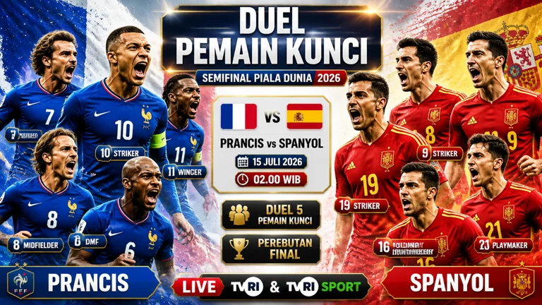Prancis Kalah dari Spanyol di Semifinal Piala Dunia 2026: Apa yang Terjadi?