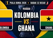 Prediksi Swiss vs Aljazair dan Kolombia vs Ghana di Piala Dunia 2026