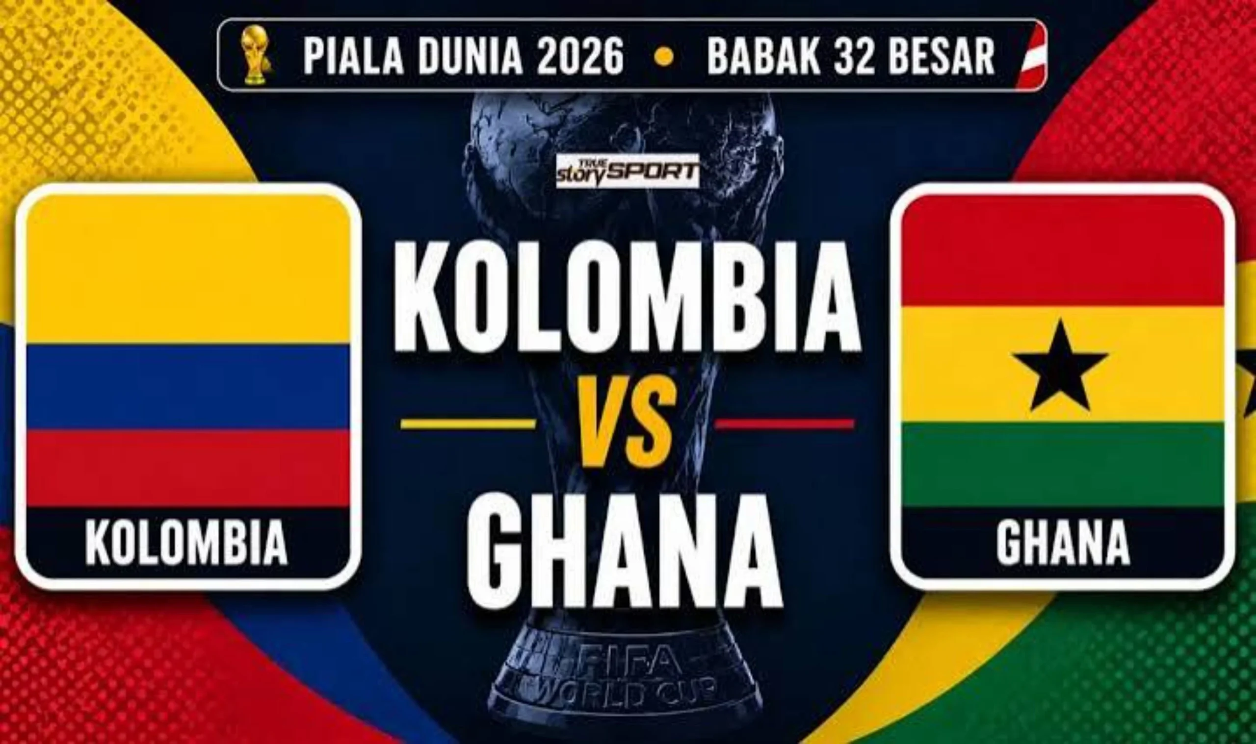 Prediksi Swiss vs Aljazair dan Kolombia vs Ghana di Piala Dunia 2026
