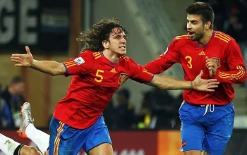 Puyol, Bek Tengah Legendaris Spanyol yang Pernah Cetak Gol di Piala Dunia