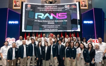 RANS Entertainment Indonesia Resmi Melantai di Bursa Efek Indonesia