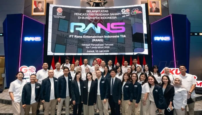 RANS Entertainment Indonesia Resmi Melantai di Bursa Efek Indonesia