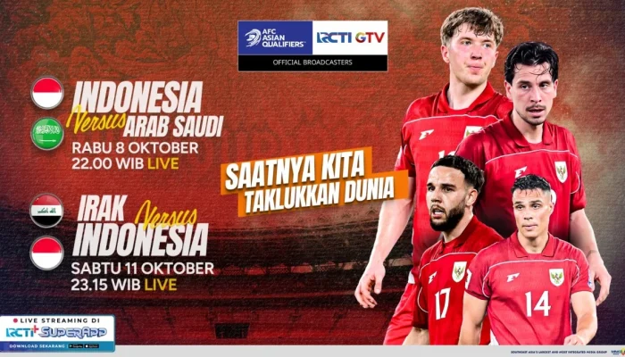 RCTI Live: Jadwal Siaran Langsung Timnas Indonesia di Piala AFF 2026