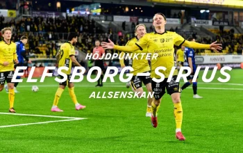 Sirius Pimpin Papan Atas Allsvenskan Setelah Mengalahkan Elfsborg