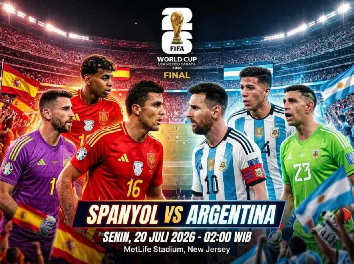 Spanyol Menang 1-0 Atas Argentina di Final Piala Dunia 2026
